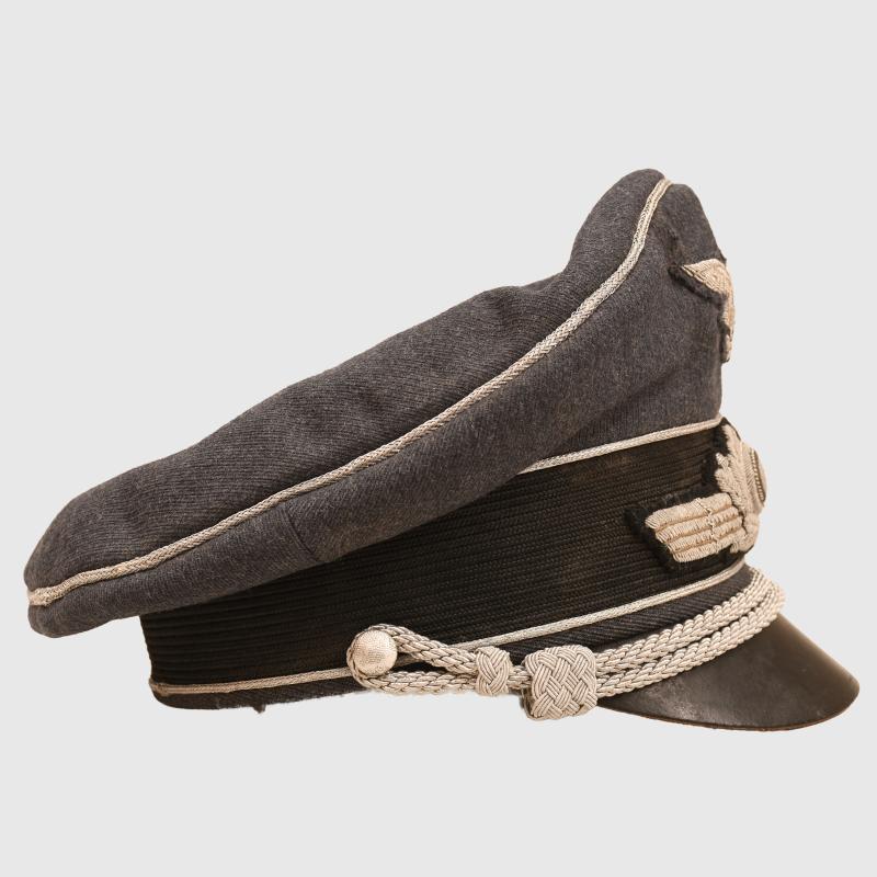 GERMAN WWII LUFTWAFFE OFFICERS CRUSHER CAP.
