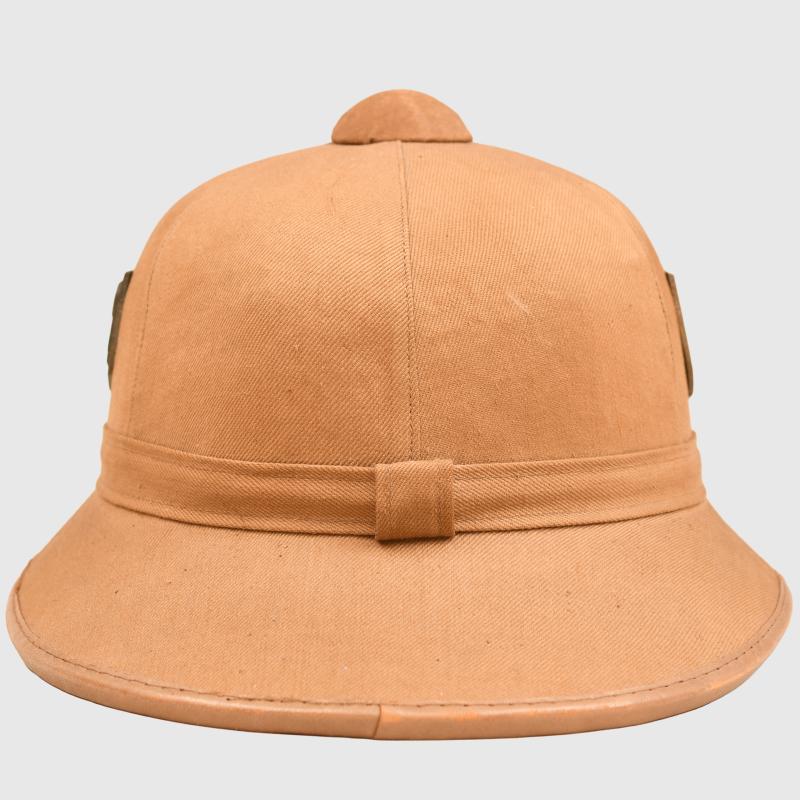 GERMAN WWII AFRIKAKORPS ARMY 1st PATTERN TROPHELM.