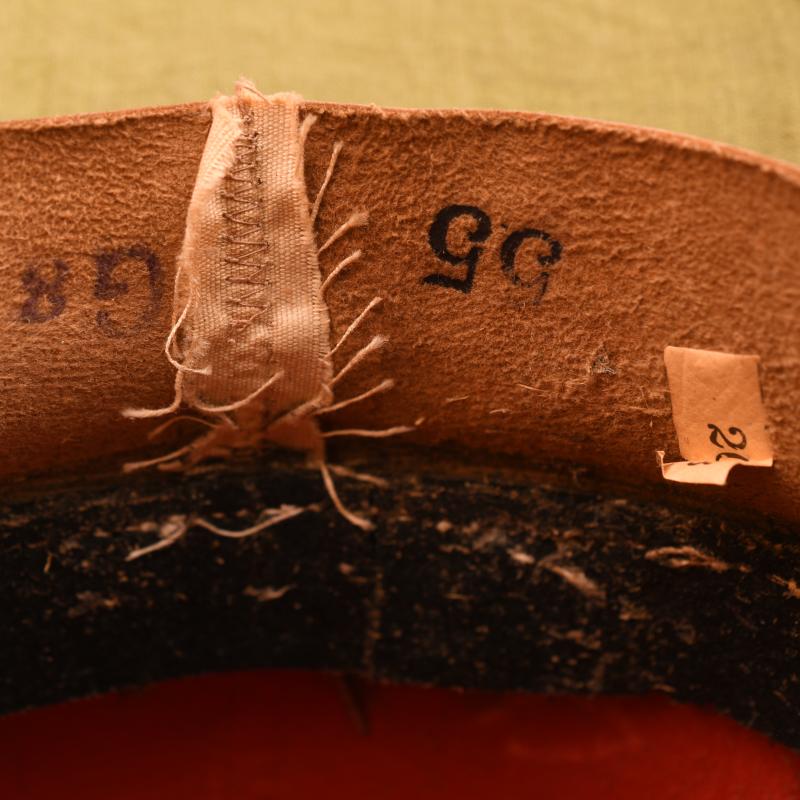 GERMAN WWII AFRIKAKORPS ARMY 1st PATTERN TROPHELM.