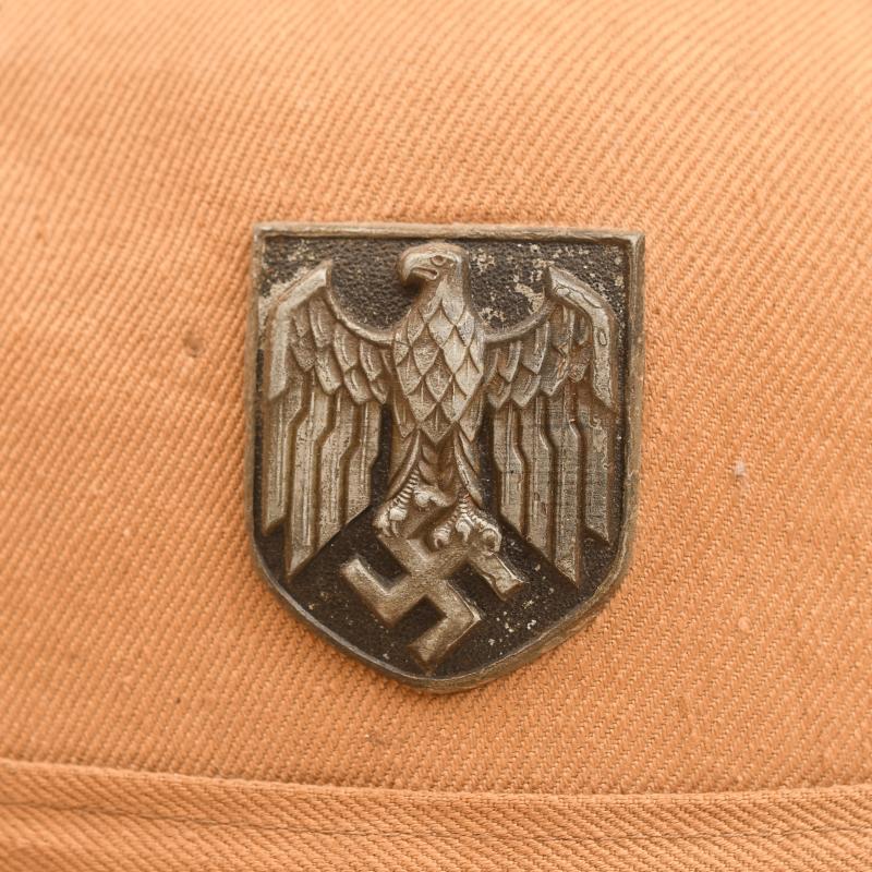 GERMAN WWII AFRIKAKORPS ARMY 1st PATTERN TROPHELM.