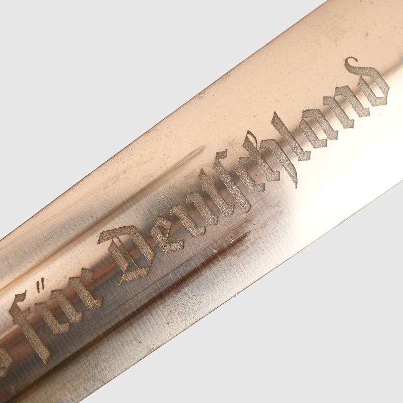 GERMAN WWII SA DAGGER BY EMIL VOOS.