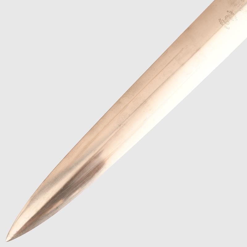 GERMAN WWII SA DAGGER BY EMIL VOOS.