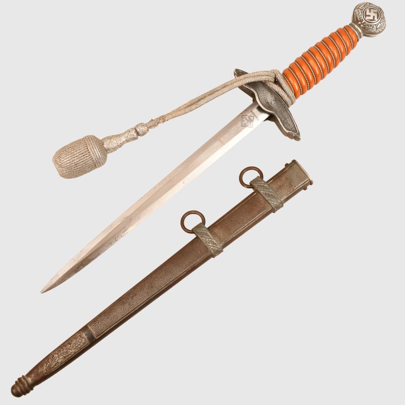 GERMAN WWII LUFTWAFFE 2nd PATTERN OFFICERS DAGGER.
