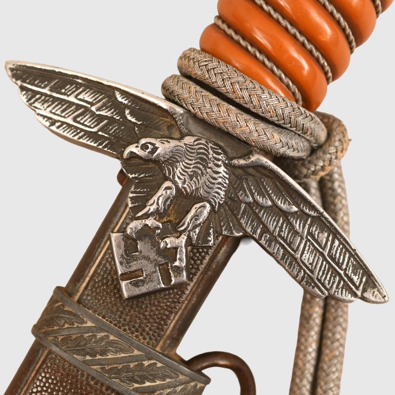 GERMAN WWII LUFTWAFFE 2nd PATTERN OFFICERS DAGGER.