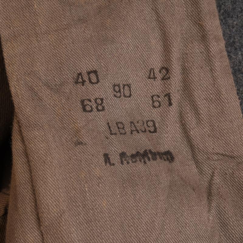 GERMAN WWII LUFTWAFFE HERMANN GOERING FLAK UNIT FOUR POCKET TUNIC.
