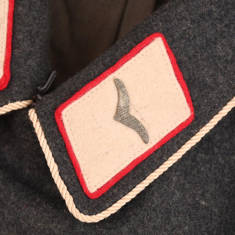 GERMAN WWII LUFTWAFFE HERMANN GOERING FLAK UNIT FOUR POCKET TUNIC.