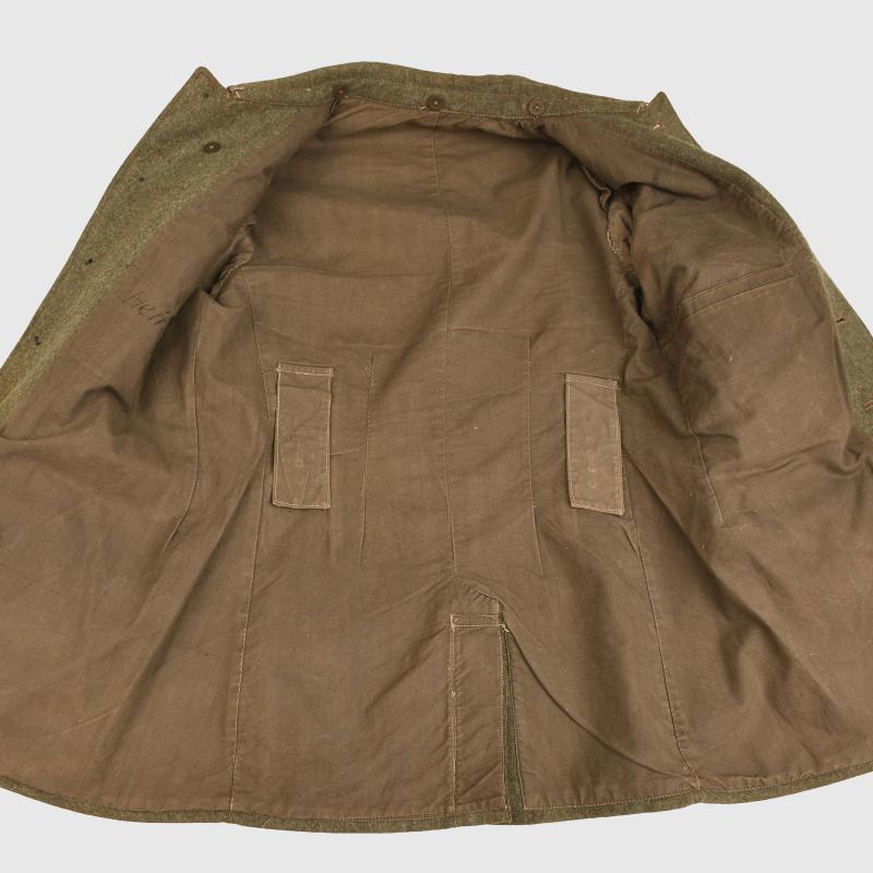 GERMAN WWII COASTAL ARTILLERY ENLISTED RANKS TUNIC.