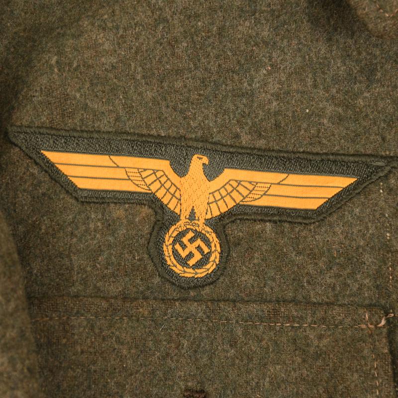 GERMAN WWII COASTAL ARTILLERY ENLISTED RANKS TUNIC.
