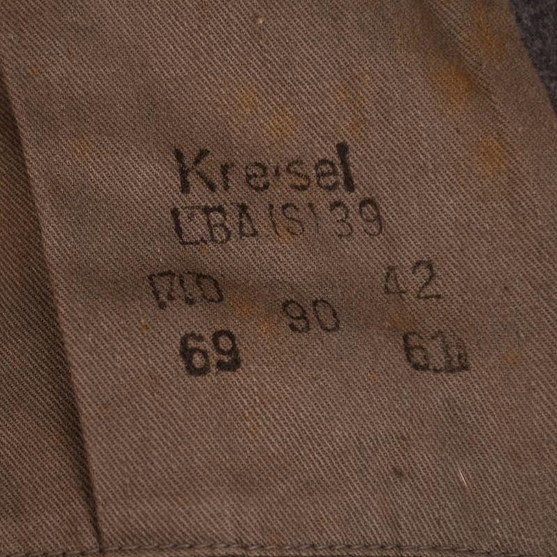 LUFTWAFFE WWII PREWAR FOUR POCKET FLIGHT TUNIC UNISSUED.