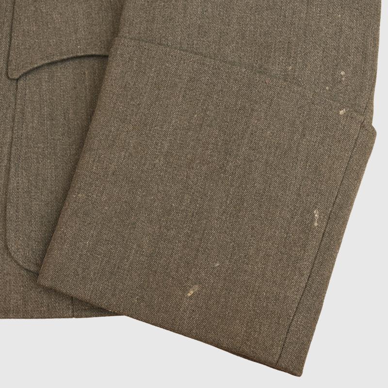 GERMAN WWII ARTILLERY OFFICERS COMBAT TUNIC WITH KRETA CUFF TITLE.