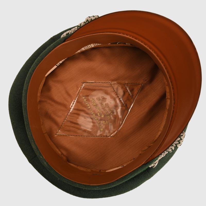 GERMAN WWII CUSTOMS OFFICIAL VISOR CAP.