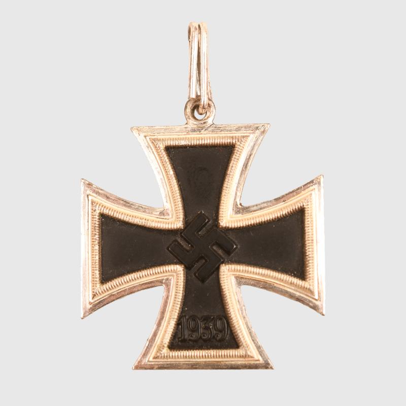 GERMAN POST WWII KNIGHTS CROSS, CASED.