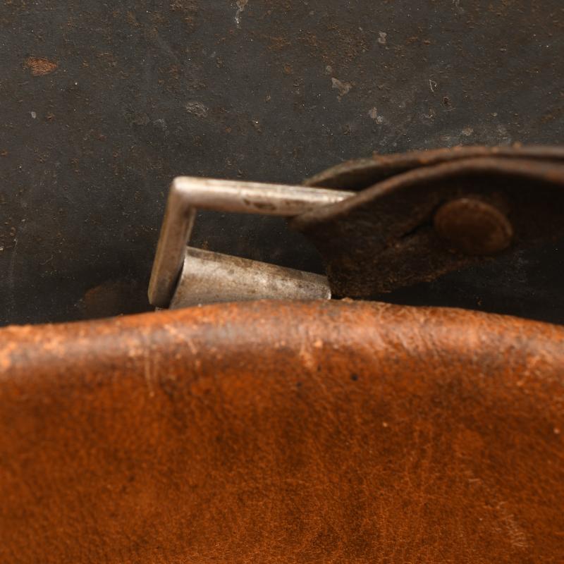 GERMAN WWII LUFTWAFFE M.35 DOUBLE DECAL COMBAT HELMET.