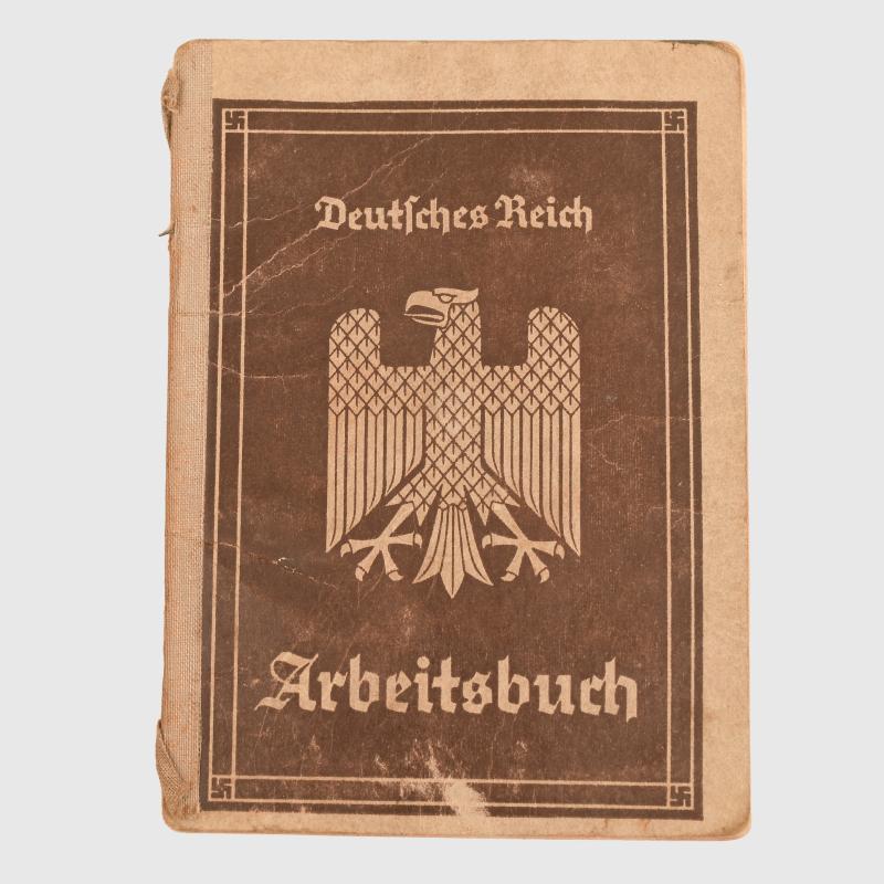 GERMAN WWII ARBEITSBUCH.