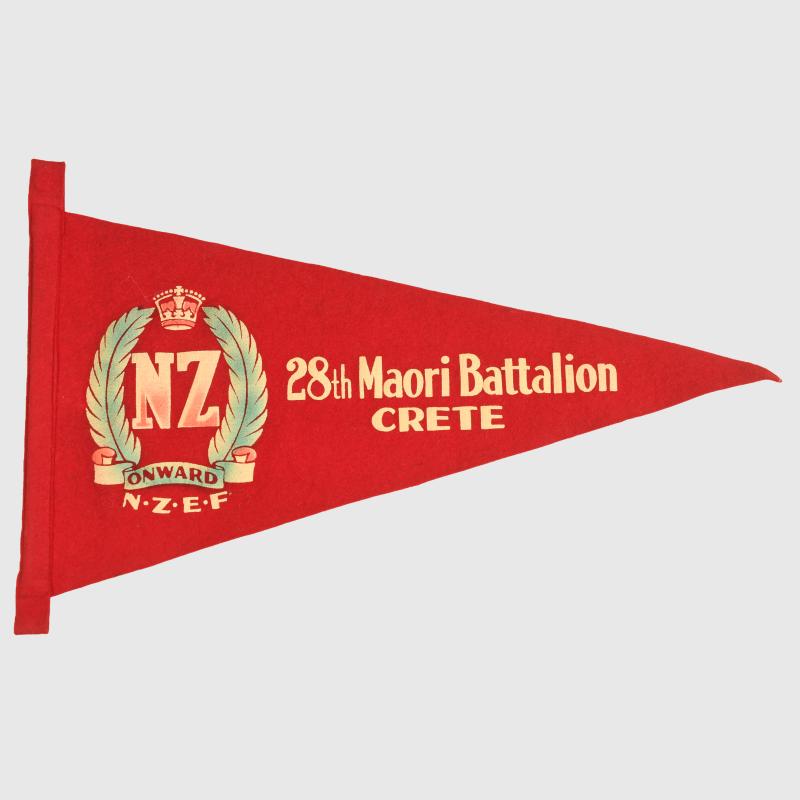 BRITISH NEW ZEALAND WWII POSSIBLY A VETERANS PENNANT.