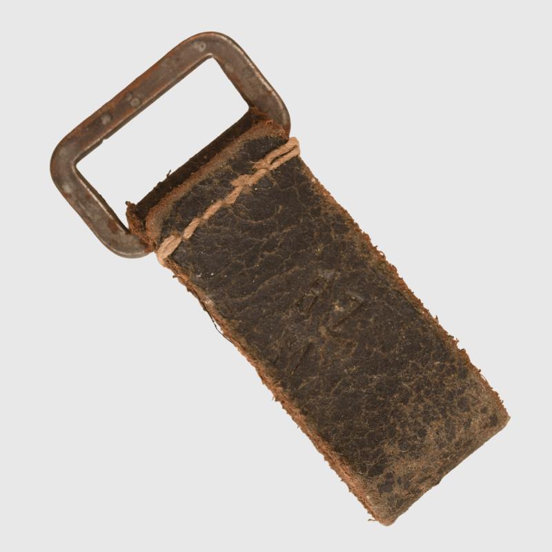 GERMAN WWII RZM MARKED BELT LOOP.