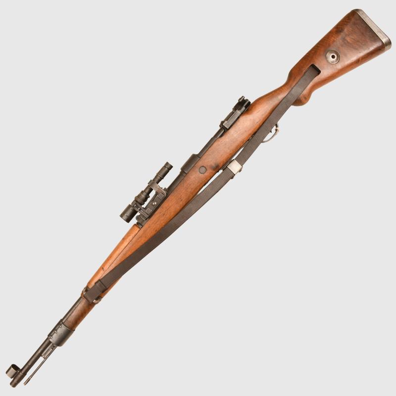 GERMAN WWII MAUSER K98 SNIPER RIFLE.