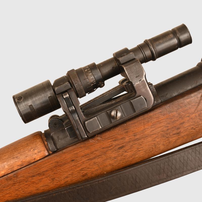 GERMAN WWII MAUSER K98 SNIPER RIFLE.