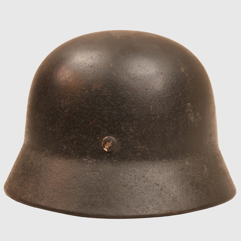 GERMAN WWII LUFTWAFFE SINGLE DECAL M 40 COMBAT HELMET.
