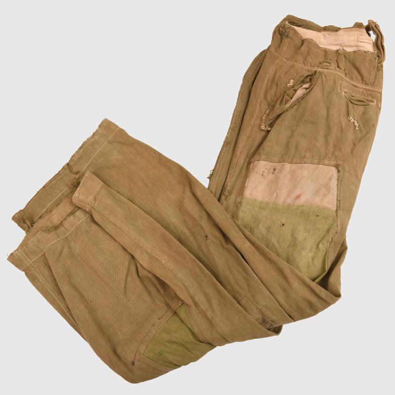 GERMAN THIRD REICH AFRIKAKORPS POW UNIFORM GROUPING