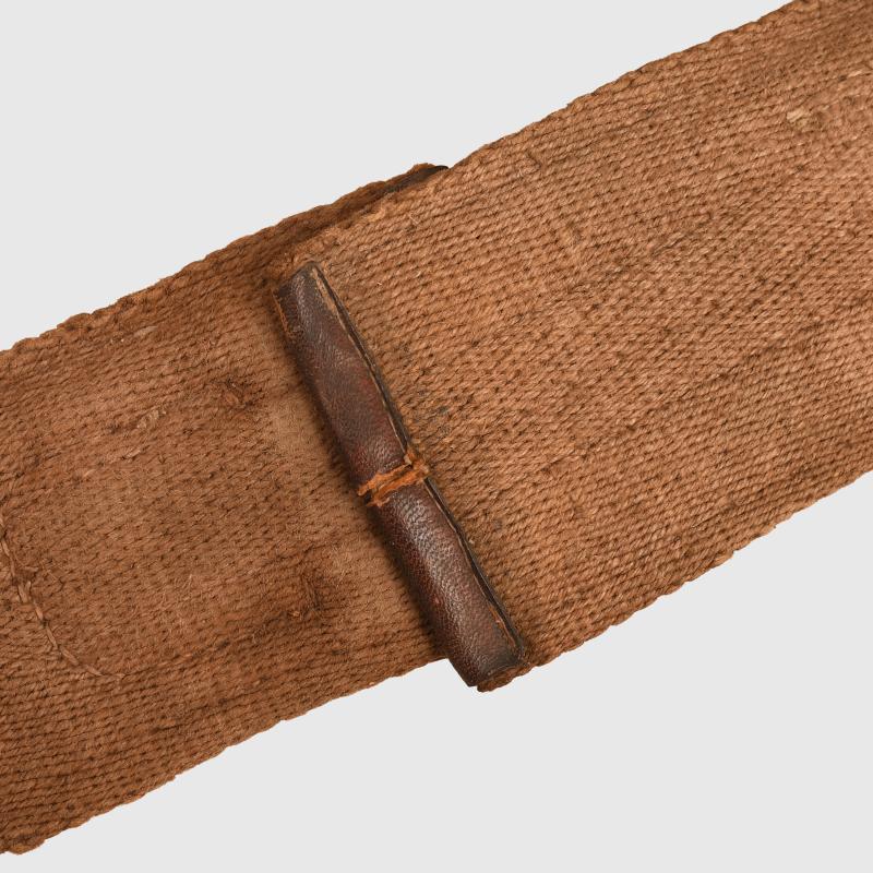 JAPANESE WWII OFFICERS OF NCO SWORD WAIST BELT.
