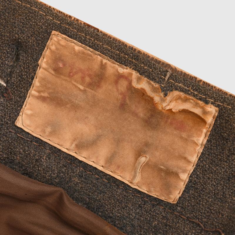 GERMAN WWII LUFTWAFFE AVIATORS LEATHER FLYING JACKET.
