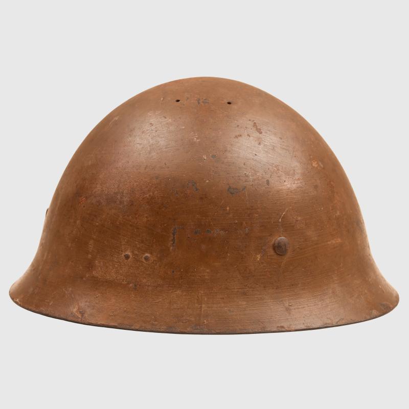 JAPANESE WWII TYPE 90 ARMY COMBAT HELMET.