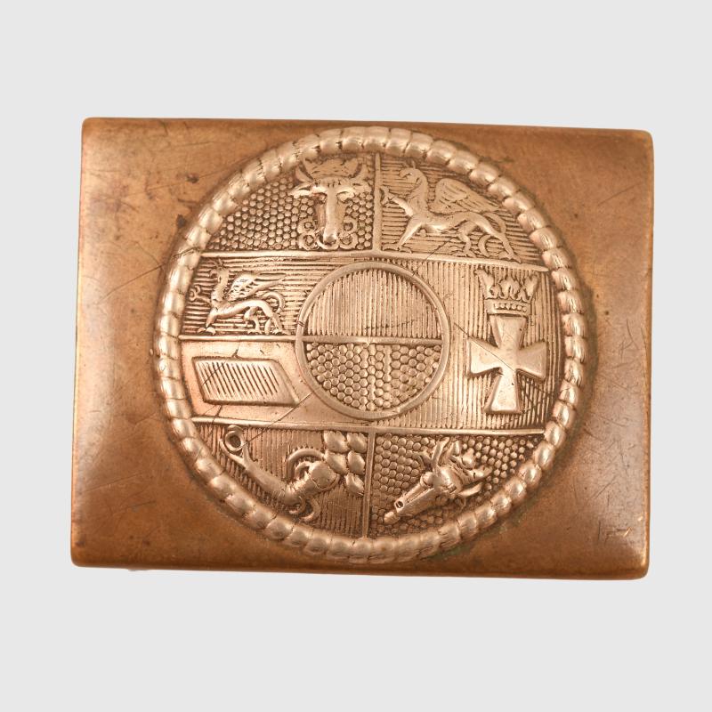 GERMAN WWI MECKLENBURG STRELITZ ENLISTED MANS BUCKLE.