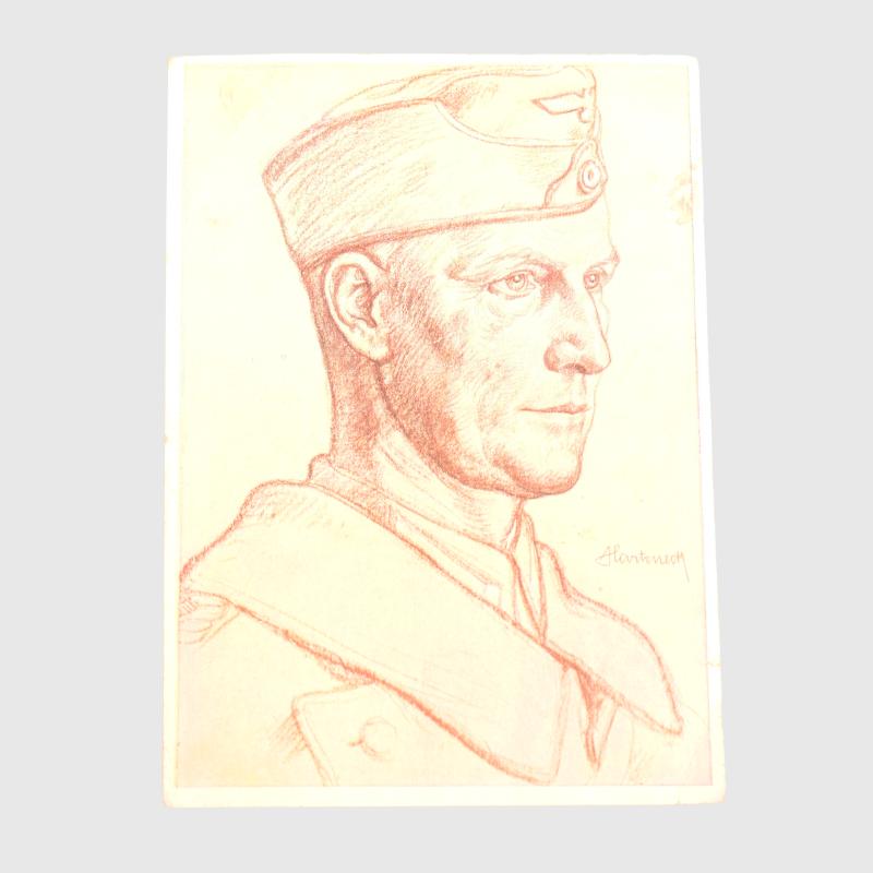 GERMAN WWII WOLFGANG VILLERICH POSTCARDS.