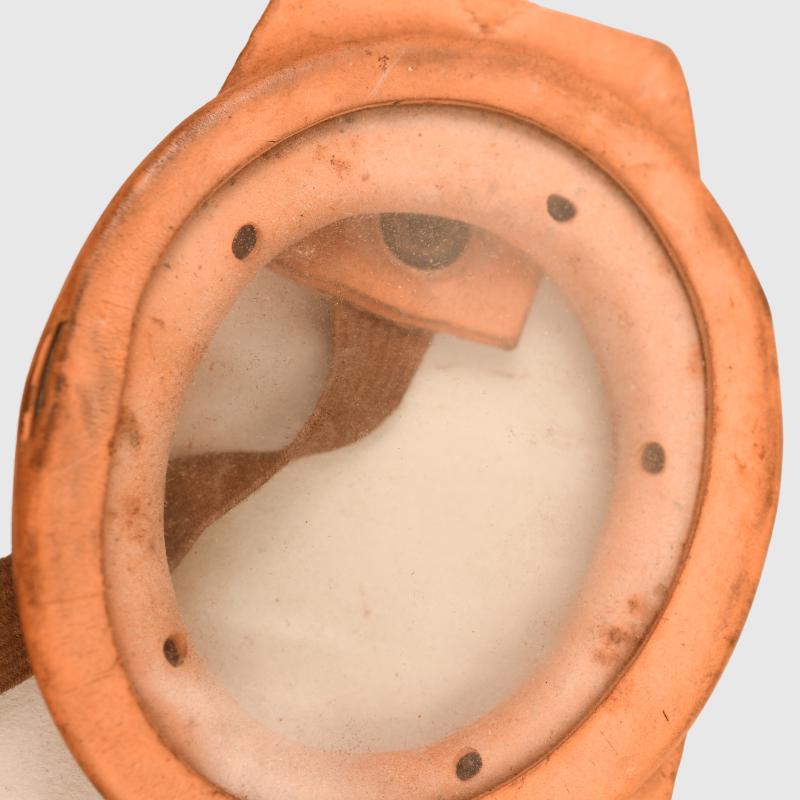 BRITISH WWII ROYAL NAVY SUBMARINE ESCAPE EQUIPMENT GOGGLES.