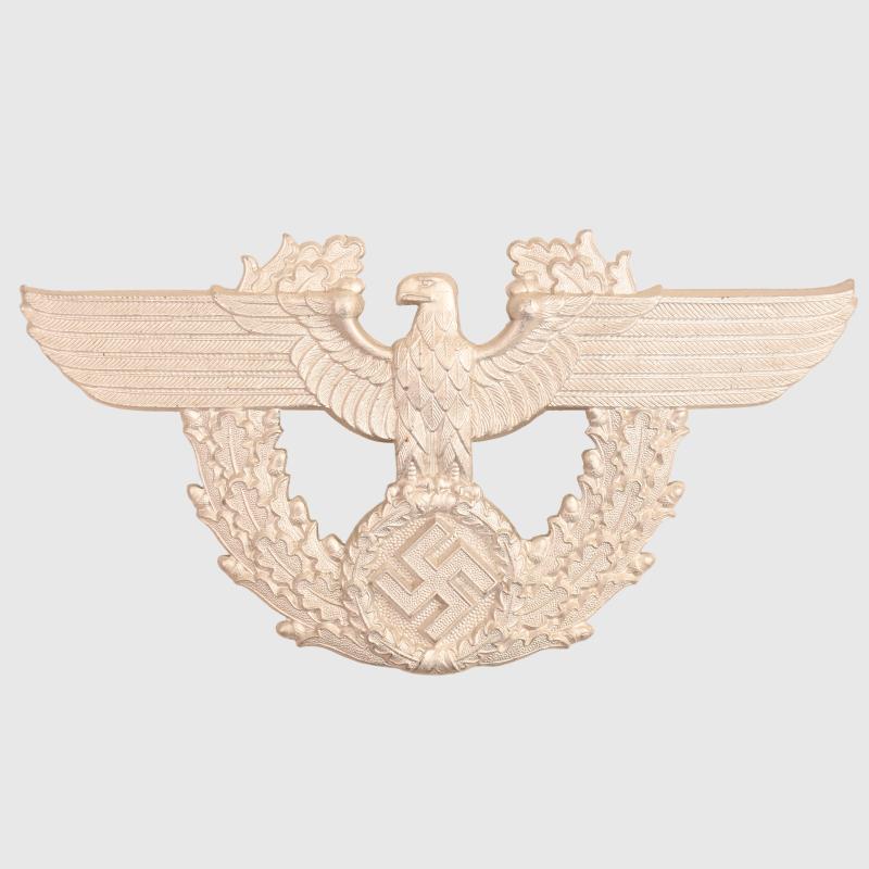 GERMAN WWII POLICE SHAKO EAGLE.