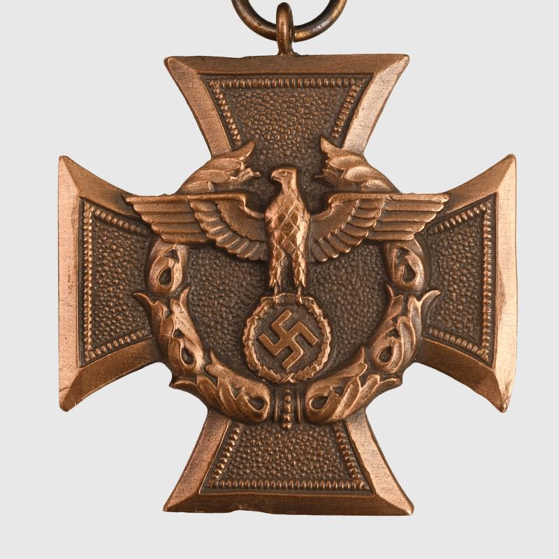 GERMAN WWII CUSTOMS SERVICE LONG SERVICE AND GOOD CONDUCT MEDAL.