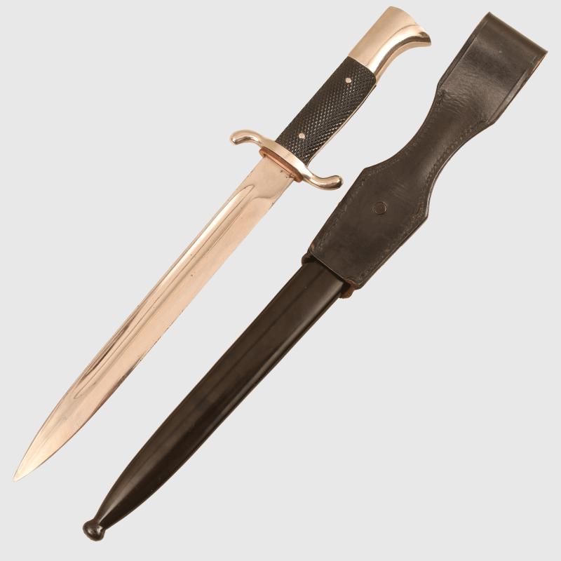 GERMAN WWII FIRE DRESS BAYONET.