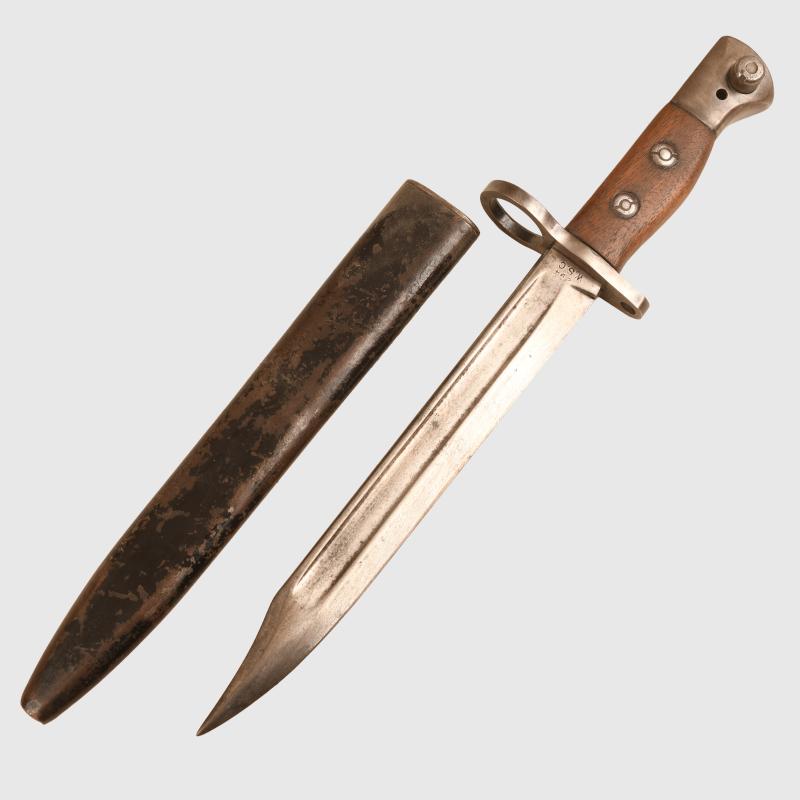 BRITISH WWII JUNGLE CARBINE BAYONET.