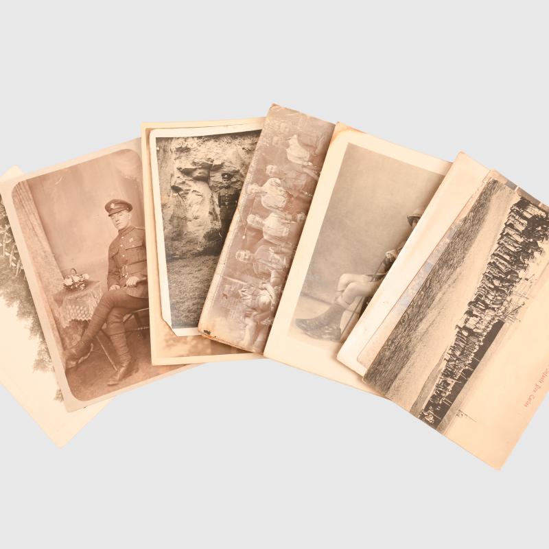BRITISH WWI 58 MIXED POSTCARD SHOTS.