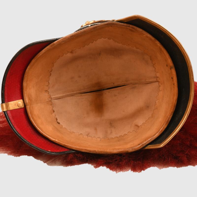 GERMAN WWI BAVARIAN FIELD ARTILLERY RESERVE OFFICERS PICKELHAUBE.