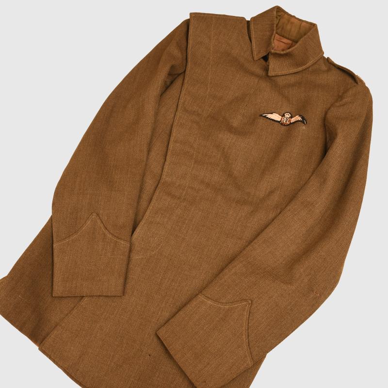 BRITISH WWI RFC LIEUTENANT’S MATERNITY TUNIC.