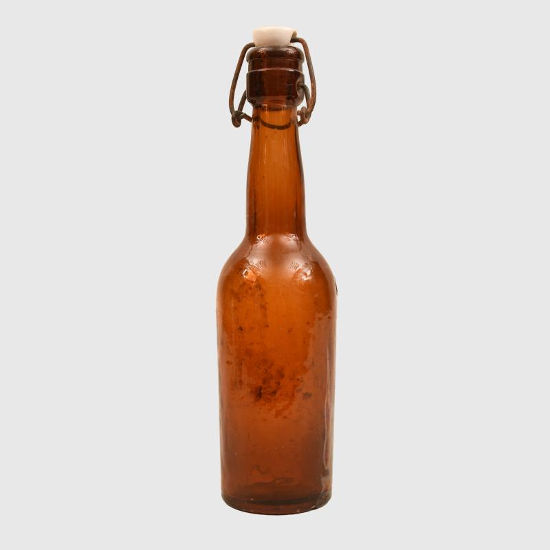 GERMAN WWI BEER BOTTLE.