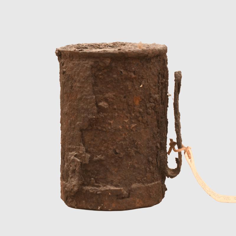 GERMAN WWI GRENADE HEAD GROUND DUG.