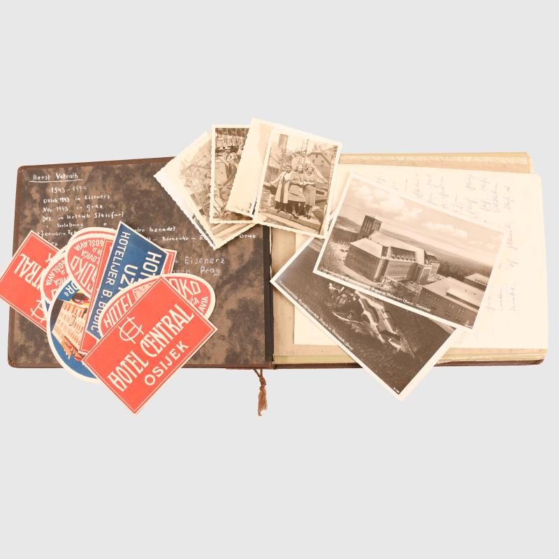 GERMAN WWII HANS VOLRATH ALBUM 1943-44