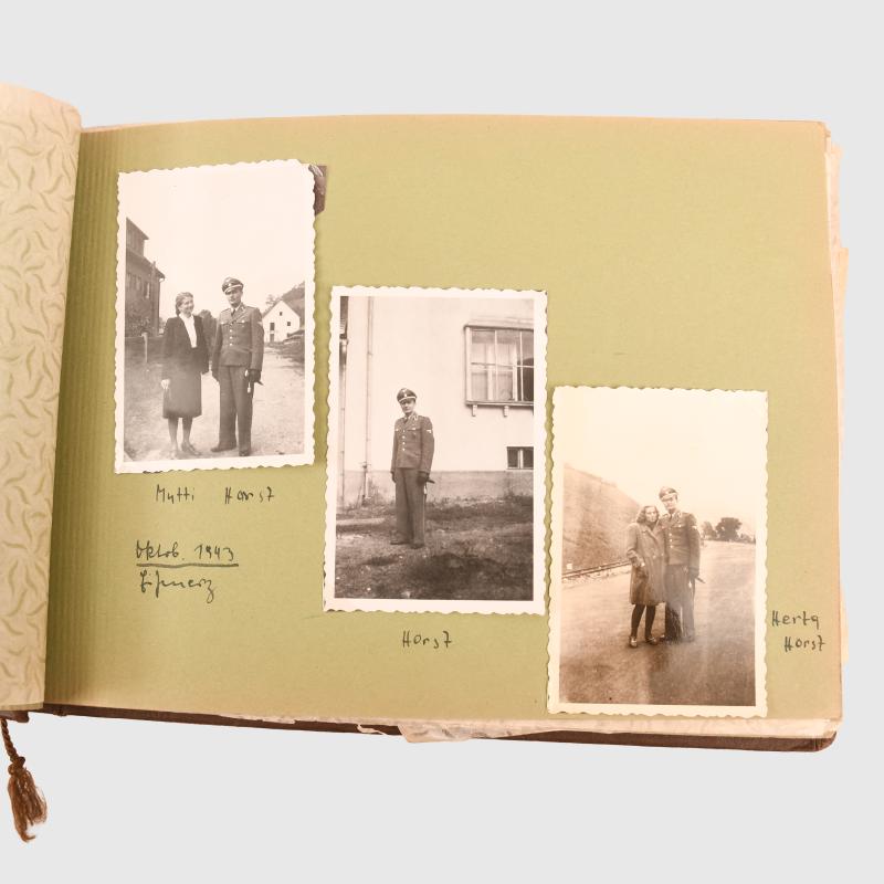 GERMAN WWII HANS VOLRATH ALBUM 1943-44