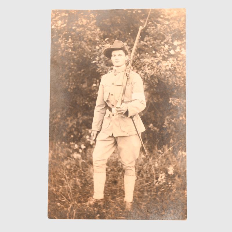 POLISH WWI DOCUMENT AND PHOTOGRAPH GROUPING.