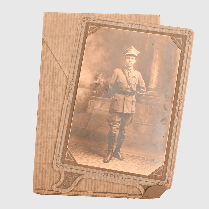 POLISH WWI DOCUMENT AND PHOTOGRAPH GROUPING.