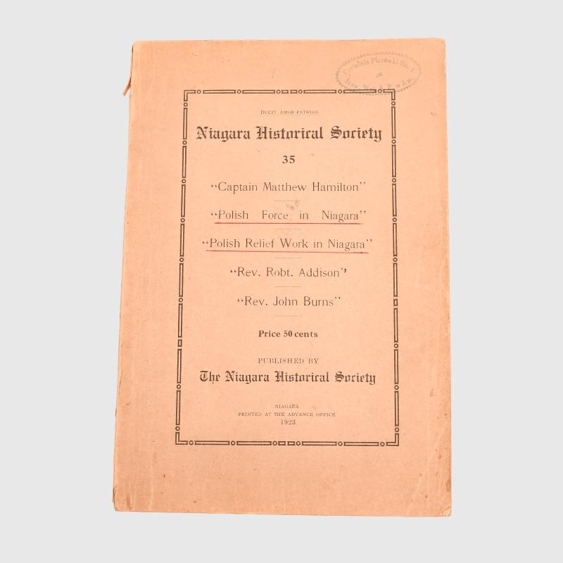POLISH WWI DOCUMENT AND PHOTOGRAPH GROUPING.