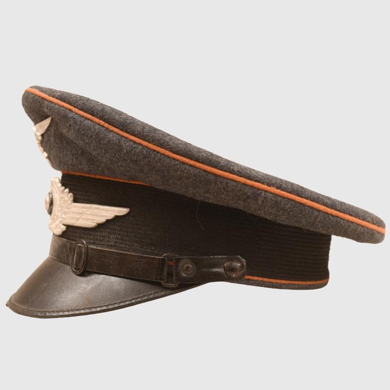 GERMAN WWII LUFTWAFFE SIGNALS VISOR CAP.
