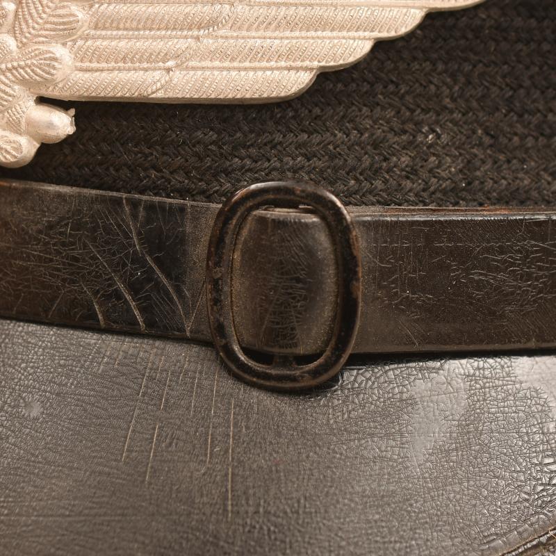GERMAN WWII LUFTWAFFE SIGNALS VISOR CAP.