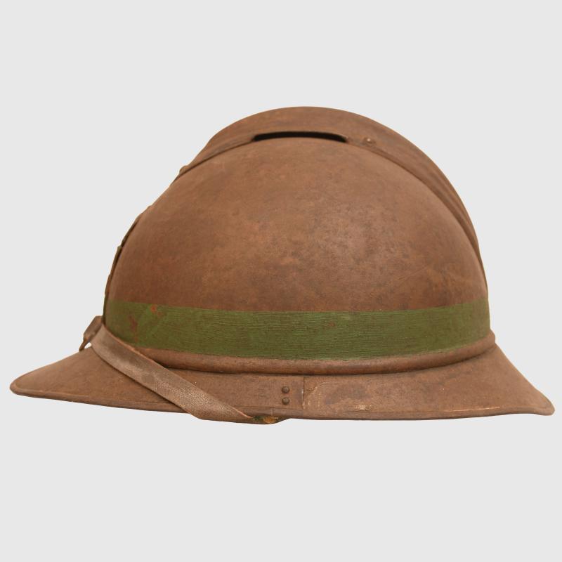 GREEK WWI TWO VERY SCARCE HELMETS OF WWI.