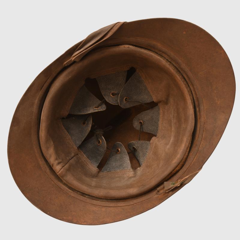GREEK WWI TWO VERY SCARCE HELMETS OF WWI.