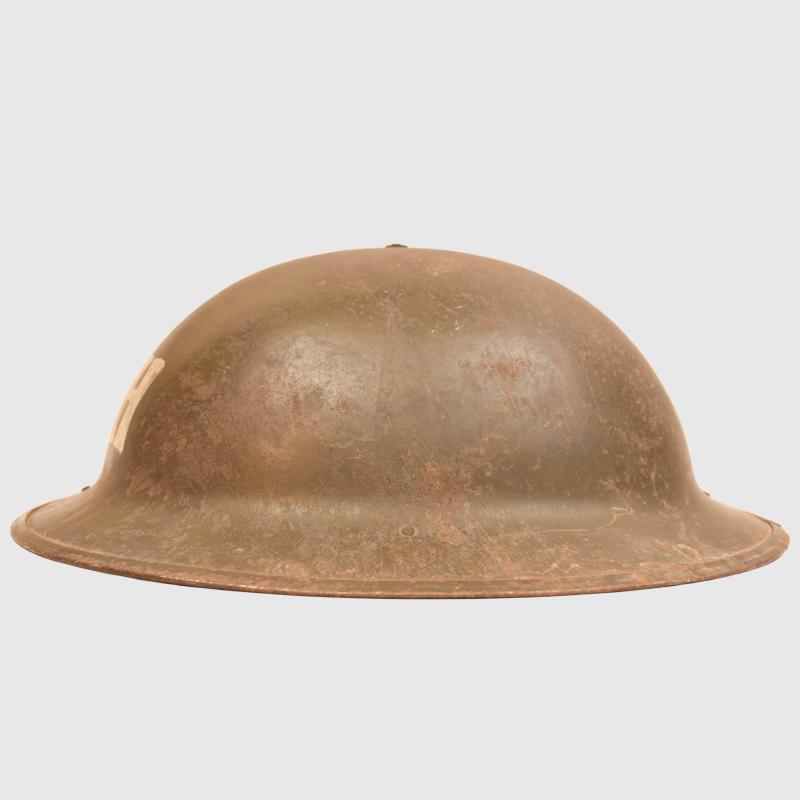 AMERICAN WWII PUBLIC HEALTH BRODIE HELMET.