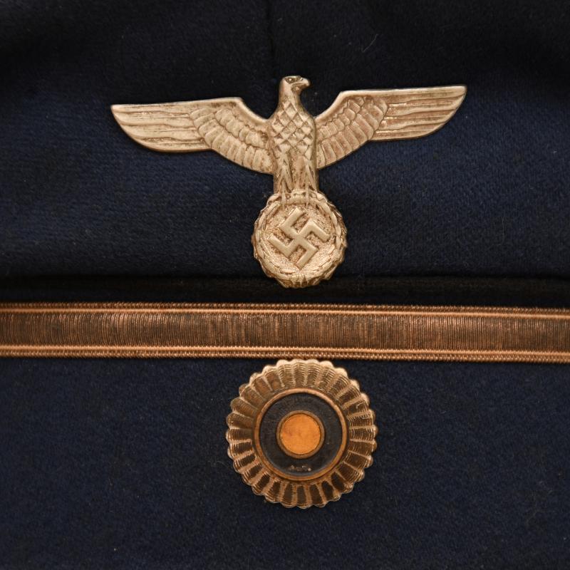 GERMAN WWII LOCOMOTIVE DRIVERS CAP.